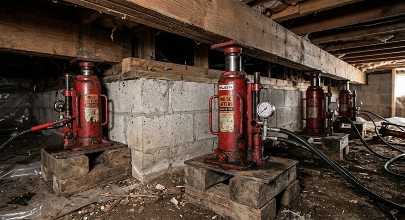 House Settling Repair in Bristol, RI
