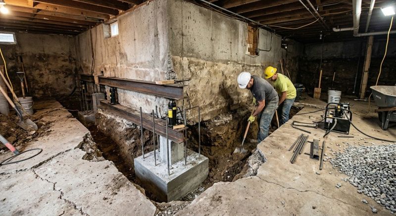 House Underpinning in Bristol, RI