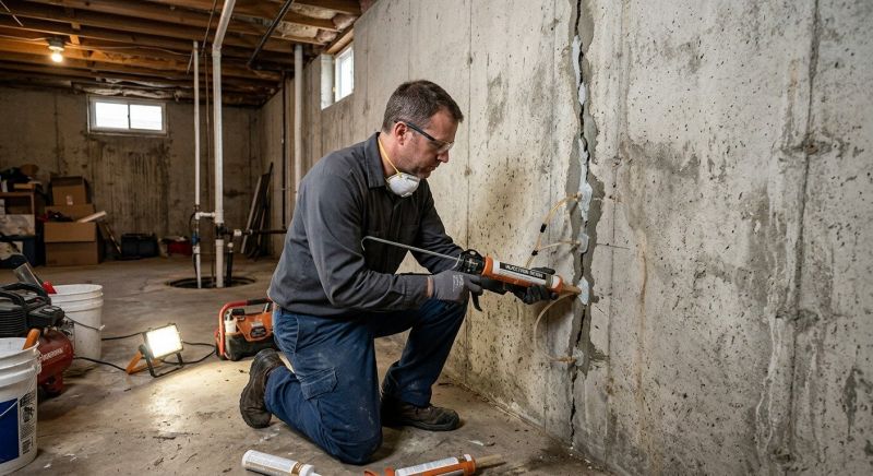 Structural Crack Repair in Bristol, RI