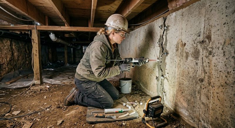 Structural Foundation Repair in Barrington, RI