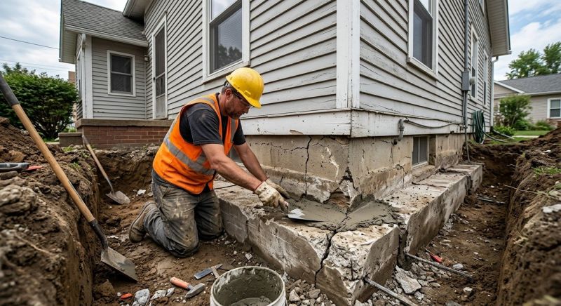 Structural Foundation Repair in Fairhaven, MA