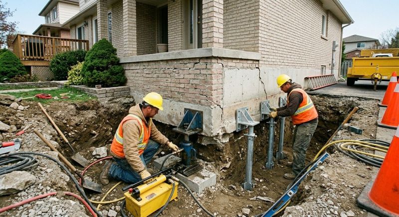 Structural Foundation Repair in Johnston, RI
