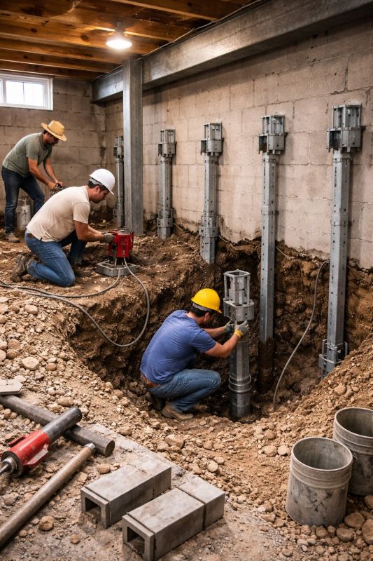 Structural Underpinning in Bristol, RI