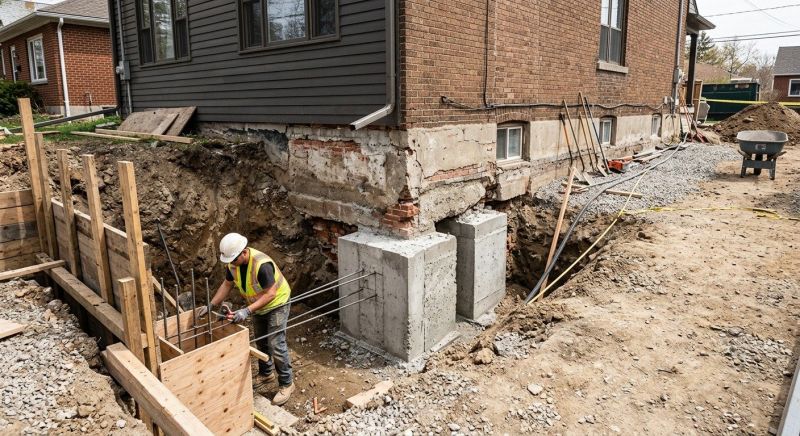 Structural Underpinning in Bristol, RI