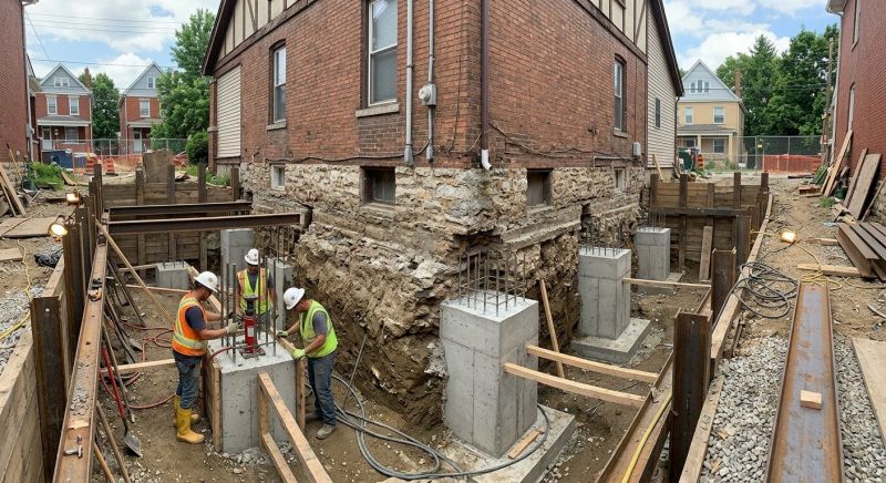 Structural Underpinning in Bristol, RI